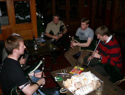 Cork Pipers Club session Dec 2008