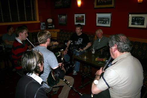 Cork Pipers Club session Dec 2008
